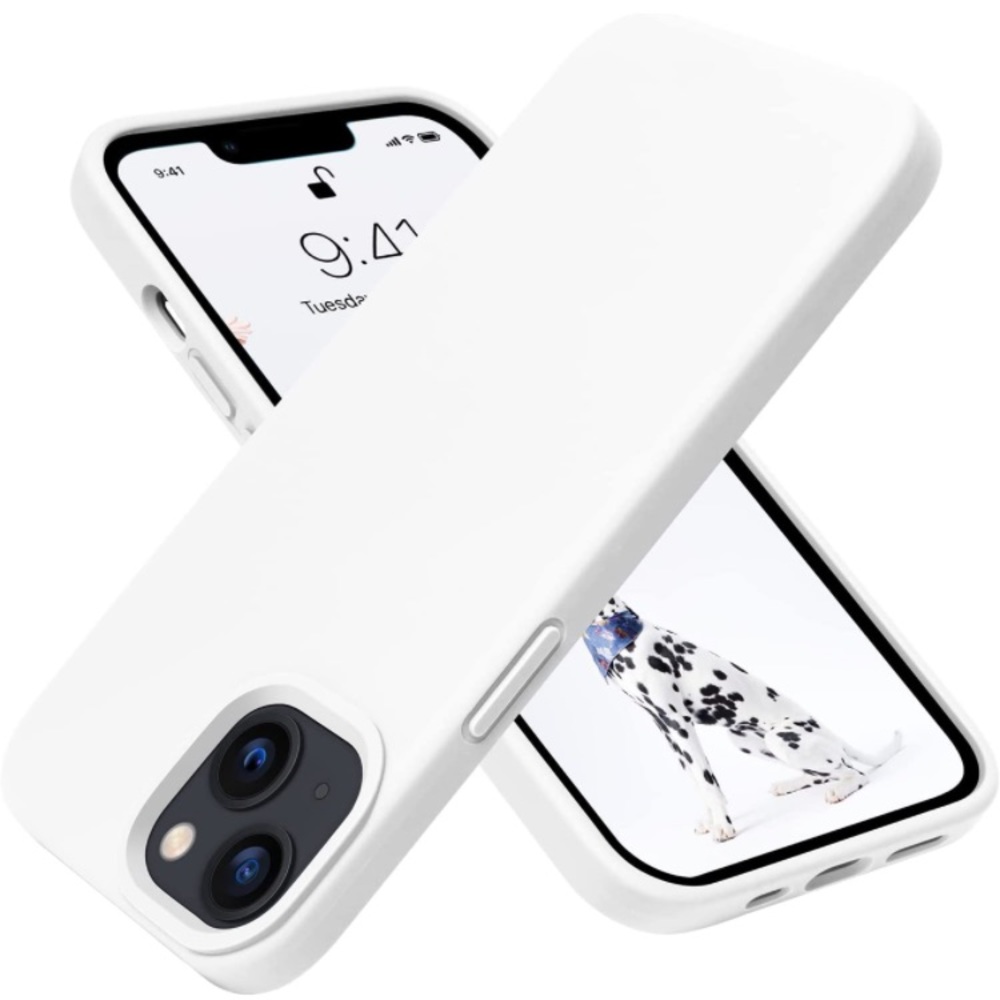 OTOFLY Designed for iPhone 13 Case, Soft Liquid Silicone Slim Protective